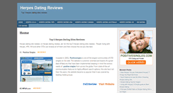 Desktop Screenshot of herpesdatingreviews.com